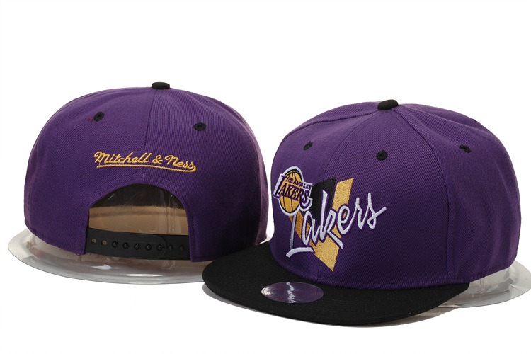 NBA Los Angeles Lakers MN Snapback Hat #86